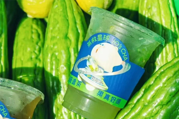 苦瓜柠檬茶，一年卖410万杯！广东有品牌正在靠“蔬果茶”突围
